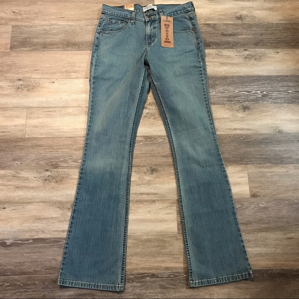 Y2K Levi Strauss LowRise Boot Cut Jeans 6 Long NWT